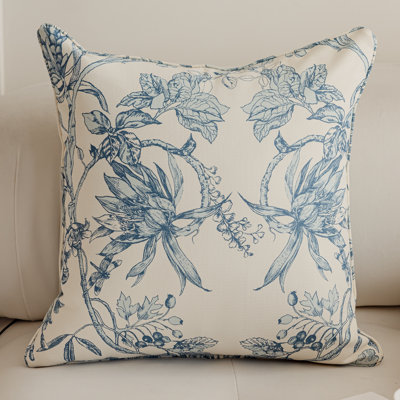 Ella Square Throw Pillow