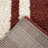 Keil Rust Checkered Shag Area Rug-1020643401