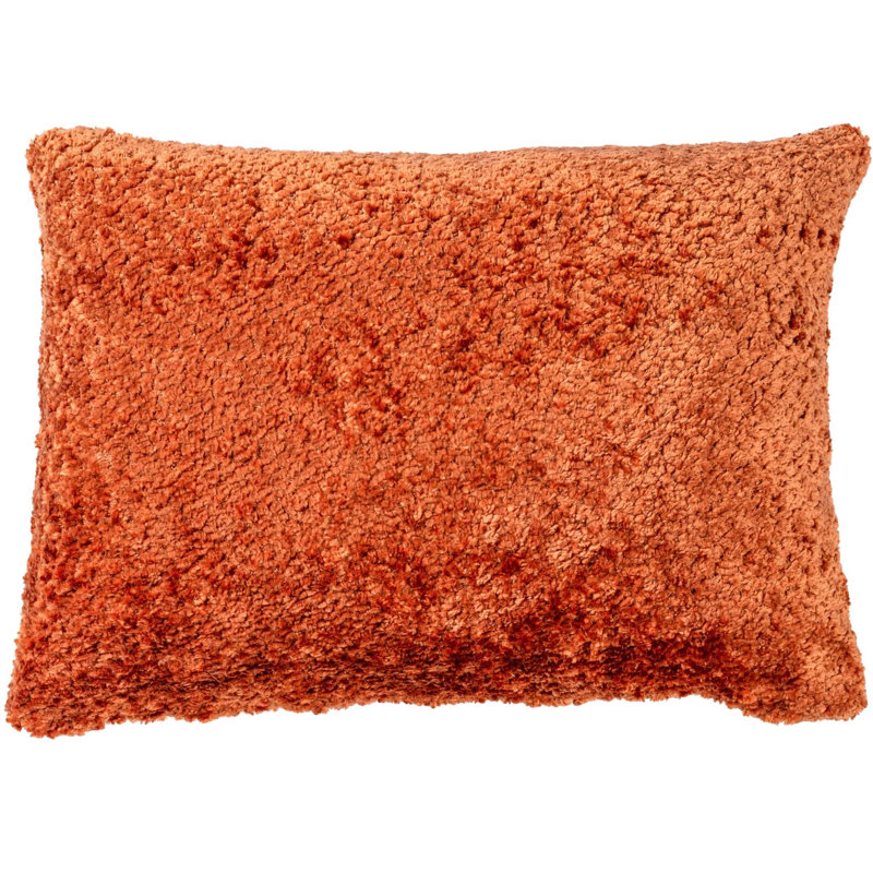Orange Cushion, 43x30cm, Feather filled