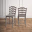 Tabouret de bar et de comptoir en bois massif Fortville-1212884381-1212884380