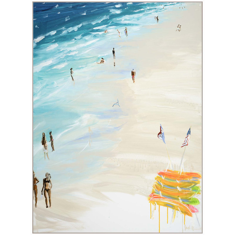 Kayak Stand Print by Joe Davis