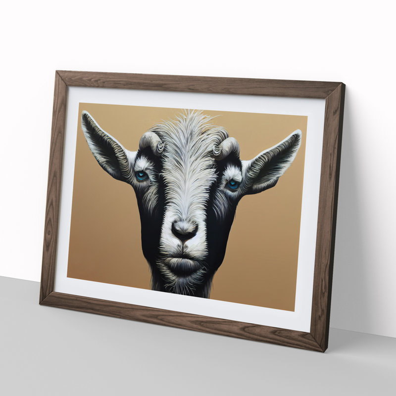 Goat Modern - Framed Print