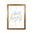 Honey Oak Frame selected