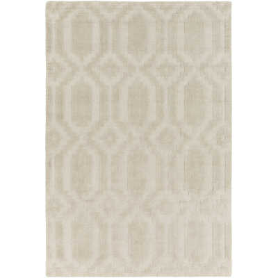 Brack Wool Geometric Indoor Rug