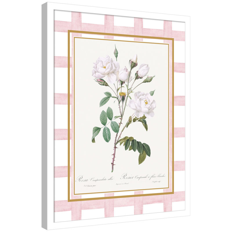 "Floral 3" par Megan Ryan, reproduction d'art sur toile encadrée