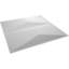11 7/8"W X 11 7/8"H Aberdeen Endurawall Decorative 3D Wall Panel Covers 48.96 Sq. Ft. (50/PK)