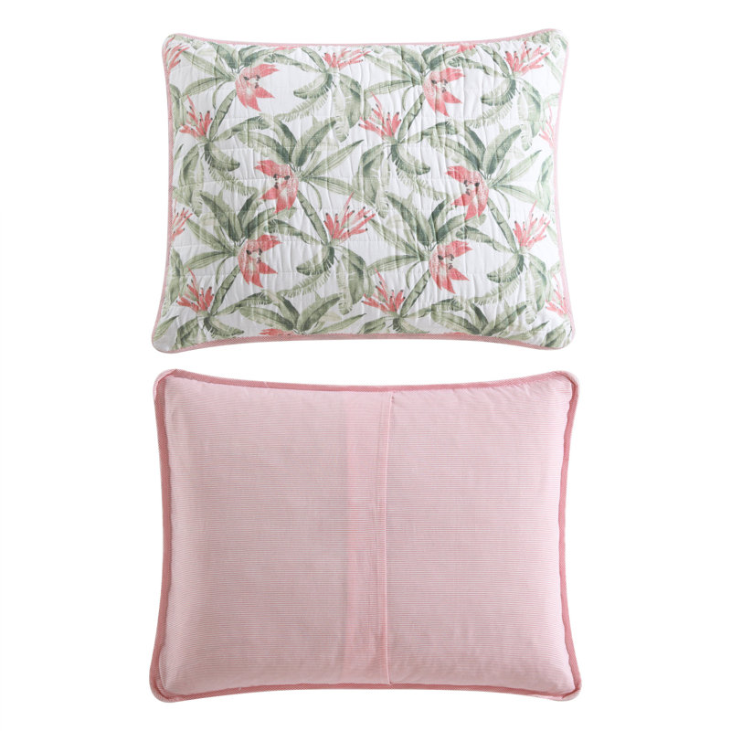 Acapulco Palms Quilt Quilt, King Quilt + 2 King Shams