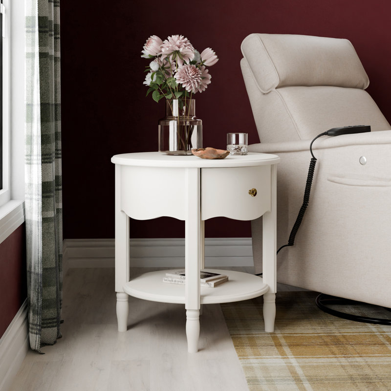 Liberty Assembled Nightstand, Warm White