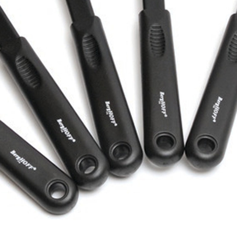 BergHOFF Black Nylon 5-Piece Kitchen Utensil Set