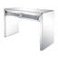 Console, miroir et faux diamants