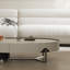 Table basse ovale moderne et simple