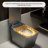 12" Rough-In Gray Fully Automatic Siphonic Smart Toilet featuring sensor auto lid opening, night light, adjustable temperature and aroma diffuser function
