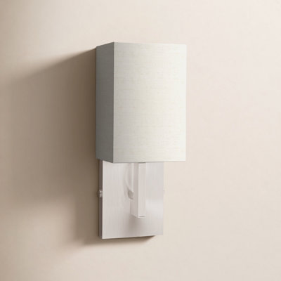 Flaire Steel Flush Mounted Sconce