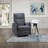 Recliners | Power Recliner Chair with USB Port | Single Fabric Chair for Living Room/Bedroom | Slate Gray-1834529299