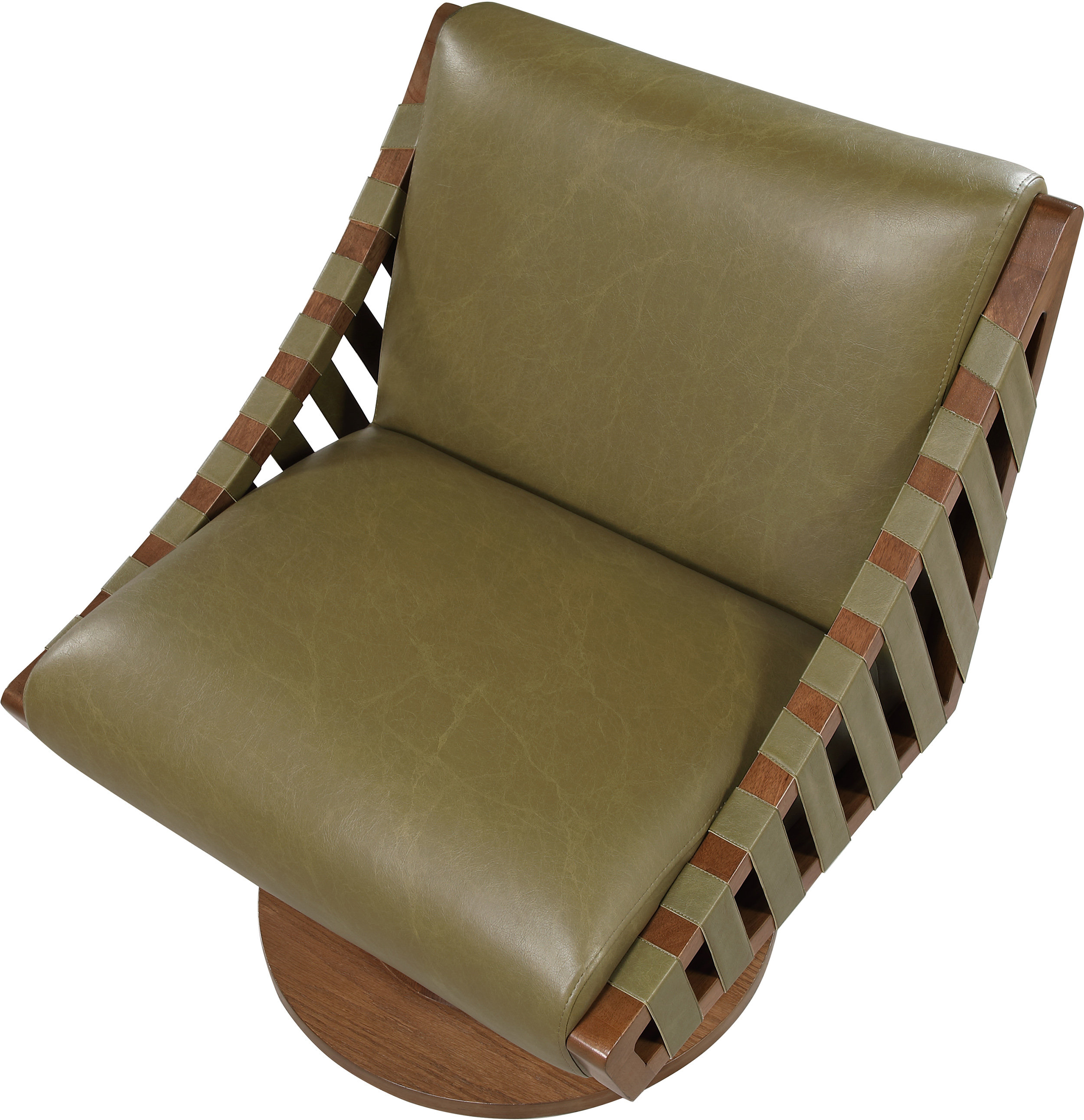 Latitude Run® Quinton Vegan Leather Swivel Chair | Wayfair