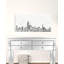 Art mural monochrome sans cadre