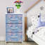 Commode 3 tiroirs - Teinture Tie Dye