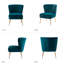 Fauteuil d'appoint Euclid-1877085407