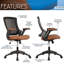 Chaise de bureau Techni