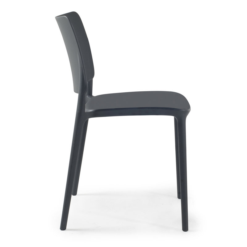 Chaise de terrasse empilable Maggiorina, Anthracite