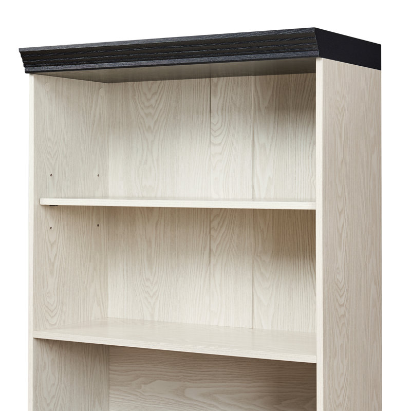 Bibliothèques avec rangement, grandes tablettes réglables en bois aggloméré pour une maison moderne