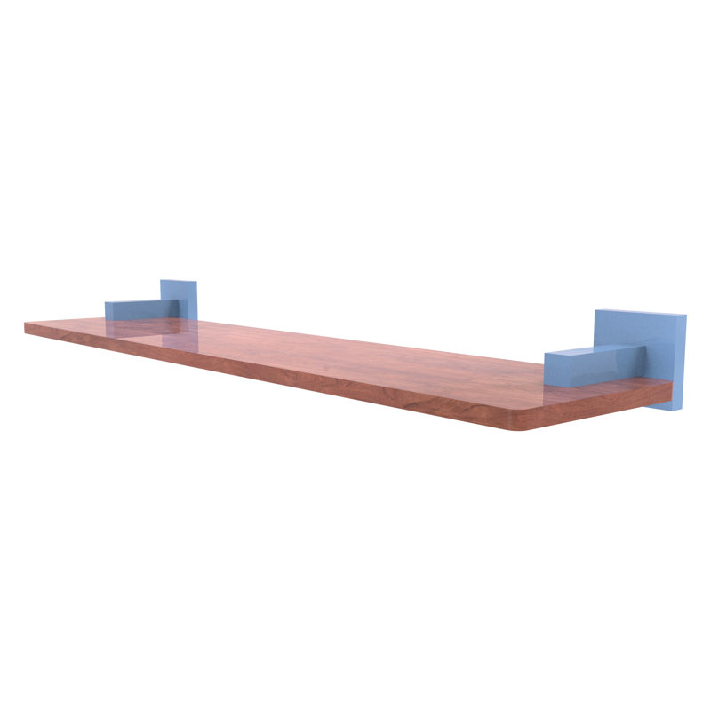 Tablette Montero de la collection Montero, Bleu troll plat, H 2,5 po x l 22 po x P 5 po
