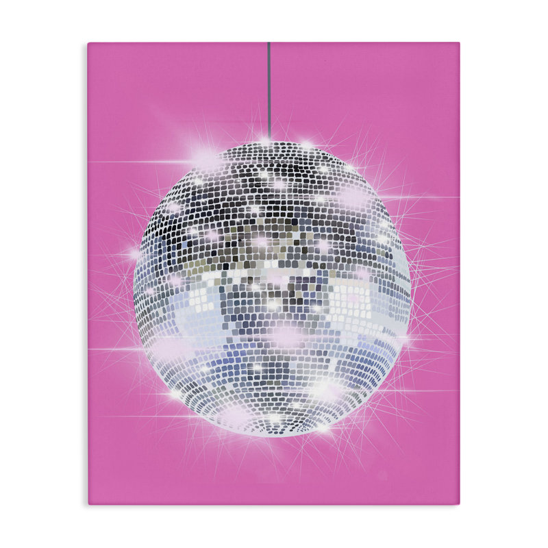 «Glistening Disco Ball», art mural par Jen Bucheli, H 48 po x l 36 po