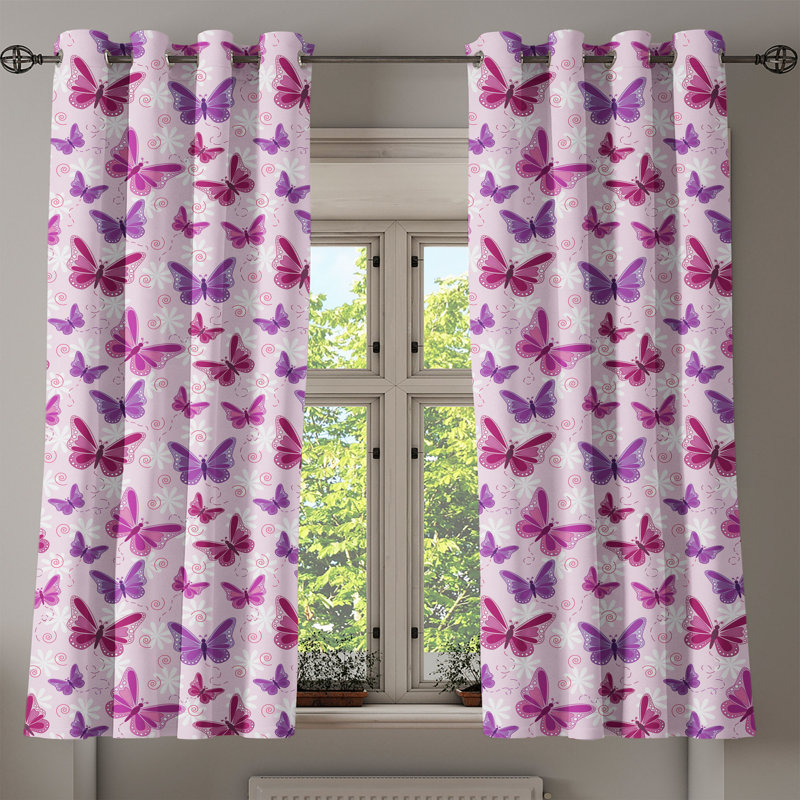 Sateen Blackout Curtain Pair, 50" W x 84" L
