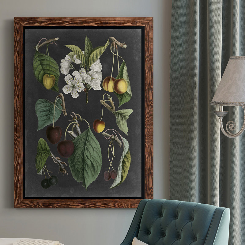 Orchard Variétés II, peinture sur toile encadrée, Érable, H 43,5 po x l 27,5 po x P 1 po