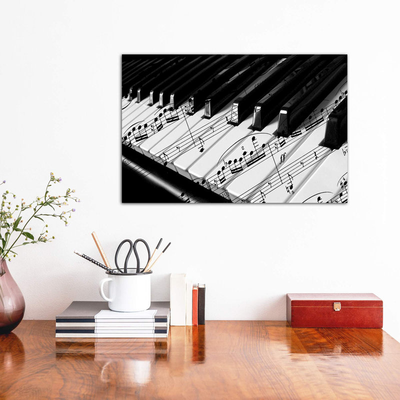 Piano - Wrapped Canvas Print, 101.6 cm H x 66.04 cm W x 1.91 cm D