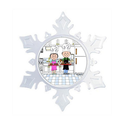 5.5'' Handmade Holiday Shaped Ornament