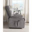 Fauteuil inclinable gris Power Lift avec massage