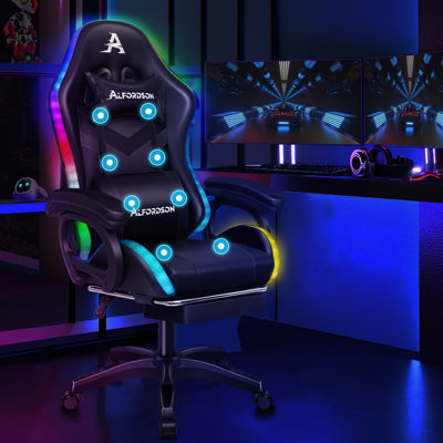 Gaming Stuhl mit 8-Punkt-Massage