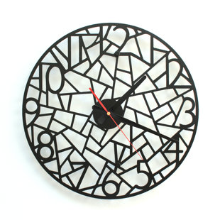 Formic Metal Wall Clock