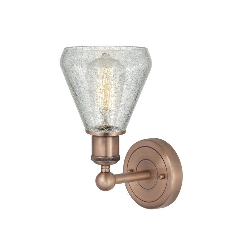 Chewton Armed Sconce, Antique Copper