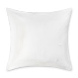 White Lattice Euro Sham Cover