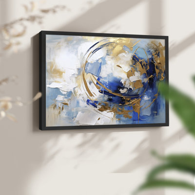 Abstrait, série Cxxxvi, reproduction encadrée