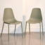 Whitewash Extendable Dining Table Set - 6 Seater - Burnt Dining Chairs-1432864023