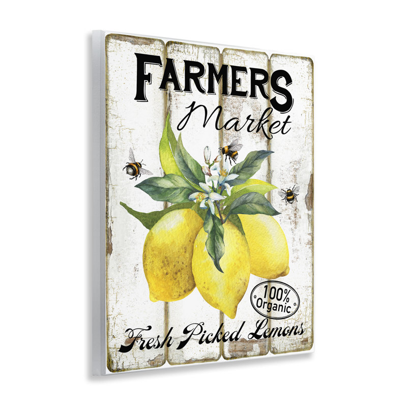  «Rustic Farm Market Lemons» par Creatif Belle
