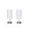 16" Metal Table Lamp Set with USB