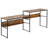 Metal Base Writing Desk