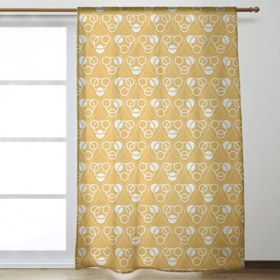 Jordao Room Darkening Curtain Single Panel