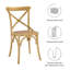 Ensemble de 2 chaises d'appoint Modway Gear-2141332731-2060545129