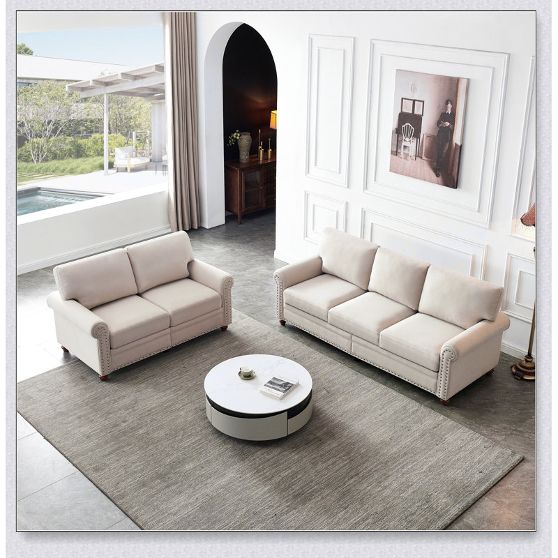 Canapé modulaire 2 + 3, Beige