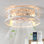 50cm Farmhouse Reversible Caged Ceiling Fan with Light Kit and Remote