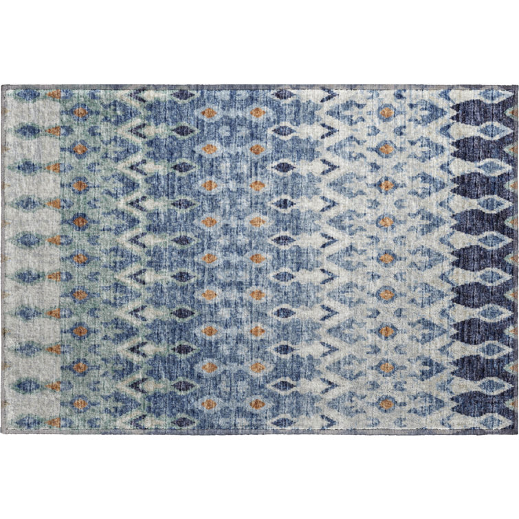 Premium Machine Washable Driessen AMF72 Seaglass Rug