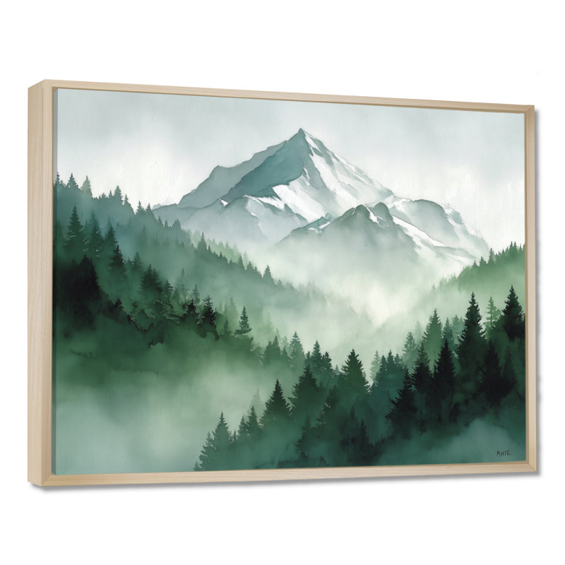 Impression sur toile, paysage marocain, montagnes du matin, H 12 po x l 20 po, Cadre flottant, Naturel