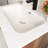 24" Wall Mounted Bathroom Vanity With Integrated Ceramic Sink-581508157