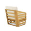 Ensemble de 2 fauteuils club d'extérieur