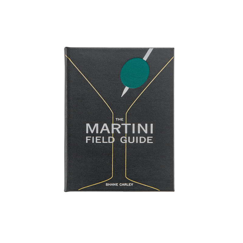 The Martini Field Guide Leather Bound Special Edition Book